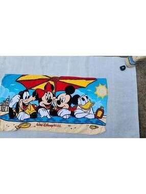 Disney World Park Exclusive Mickey & Friends Foldable Beach Towel Backpack